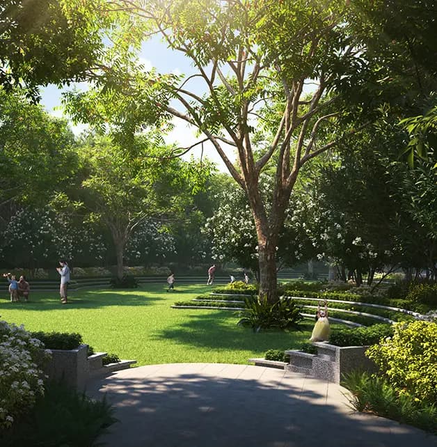 Landscaped Gardens & Green Spaces